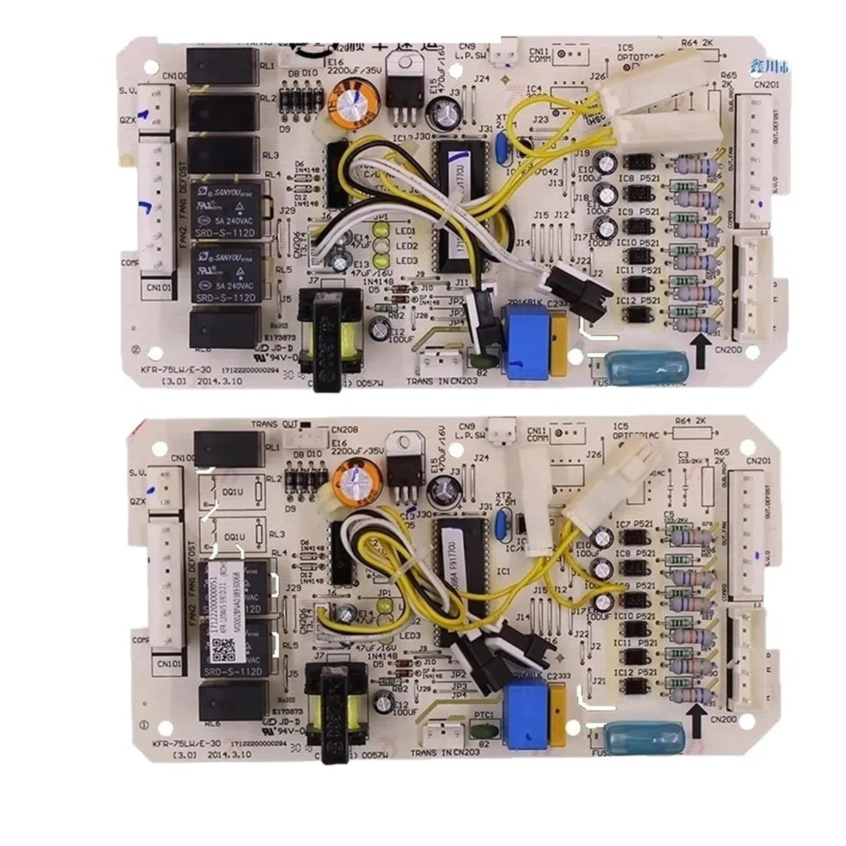 For aire acondicionado KFR-120W/S-590 KFR-75LW/E-30 Unidad externa Placa principal Placa de control(A)