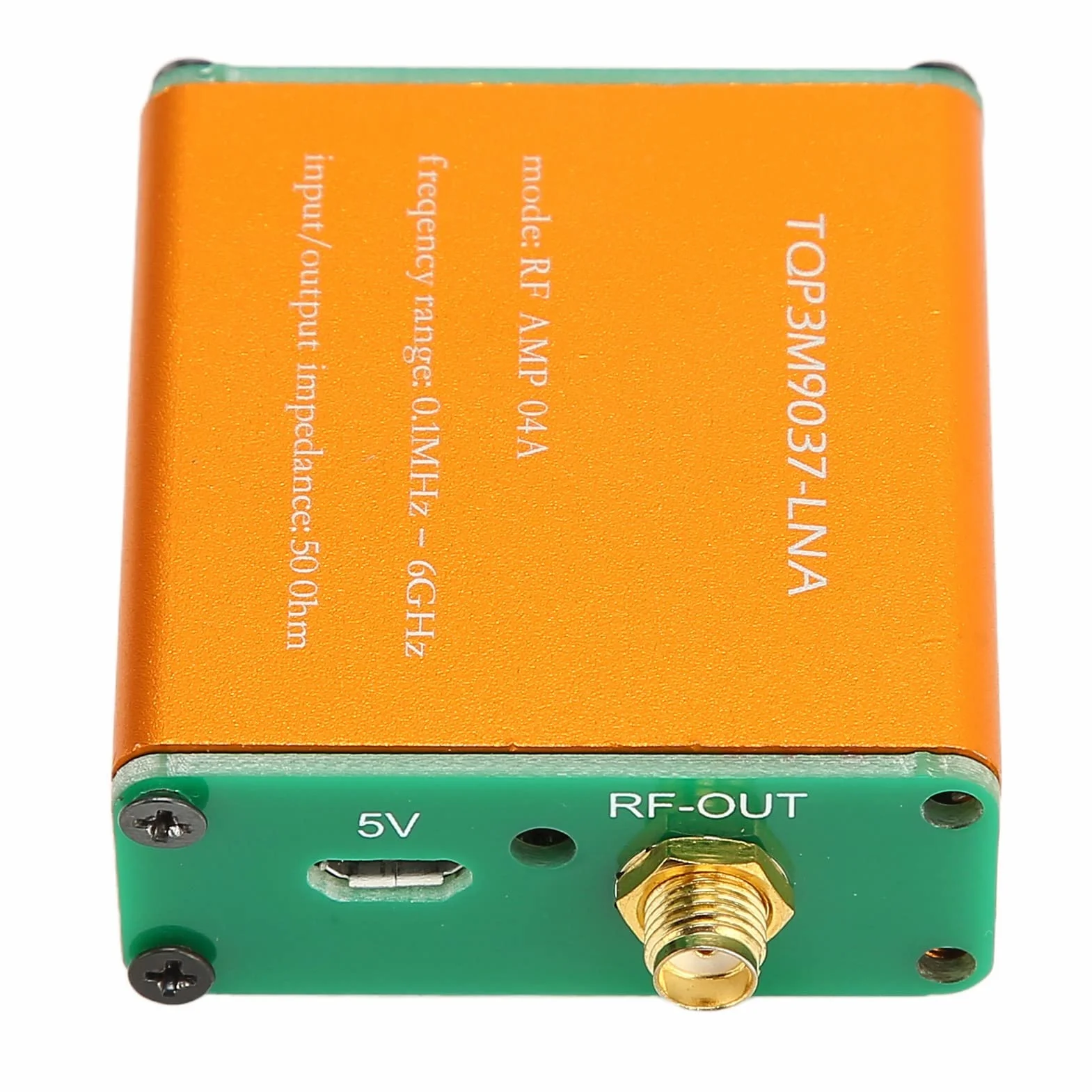 Amplificador DE BAJO Ruido PREAMPLIFICADOR DE Potencia RF 20DB MÓDULO Profesional LNA DE Alta Ganancia (Batería no incluida)