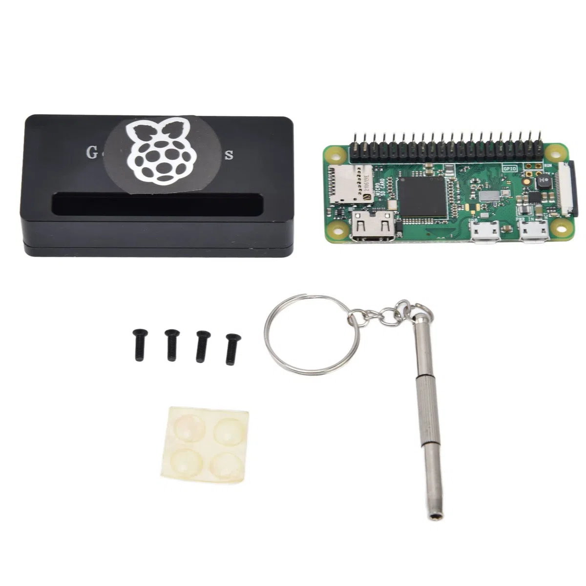 Placa con WiFi, Cabezal GPIO de 40 Pines Presoldado (Black)