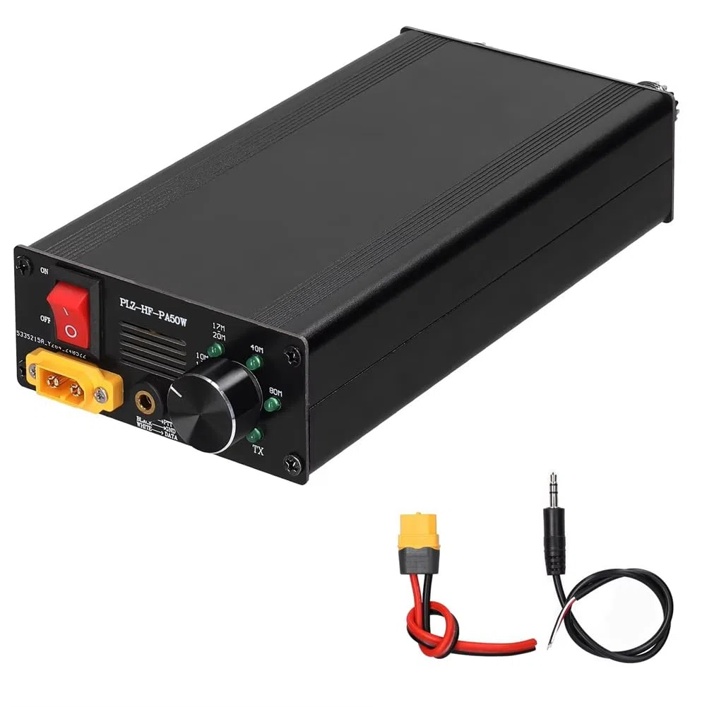Amplificador de potencia de corta de 50 W con conmutación automática de 4 velocidades LPF y recepción para múltiples protocolos